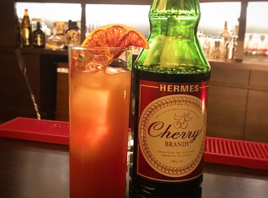 チェリーブランデーのカクテル